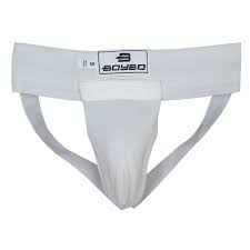 Защита паха BoyBo белая, BG150 (XS) 